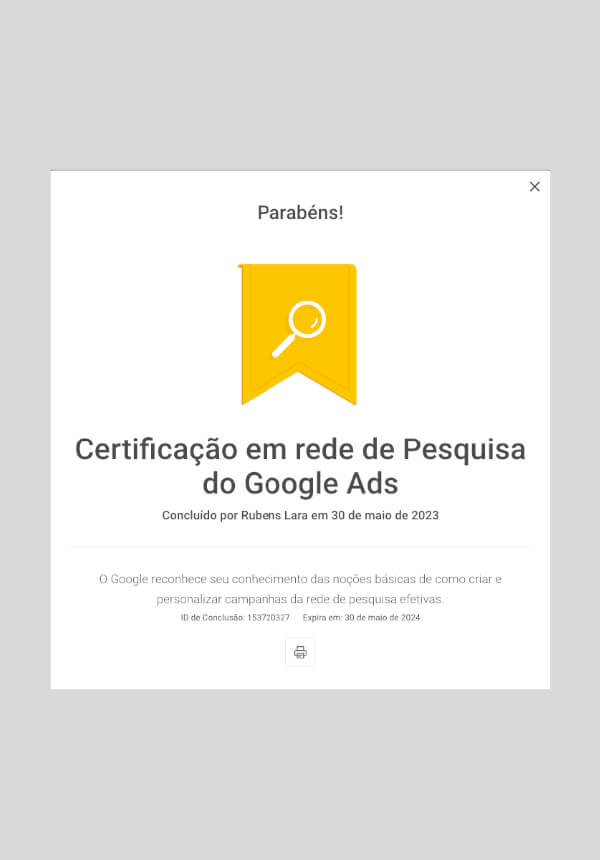 Remarketing Digital - Certificação Google Pesquisa Ads